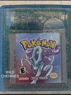 Pokemon Crystal Version Nintendo Gameboy Color Game Boy 2000 Authentic Original